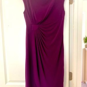 Dressbarn Beautiful purple maxi dress size 8 can wear it for any occasion!